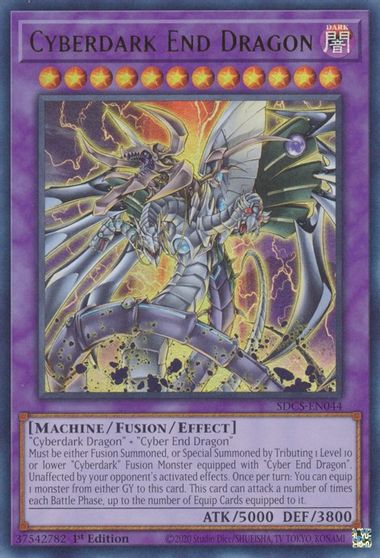 Cyberdark End Dragon [SDCS-EN044] Ultra Rare | Exor Games Truro