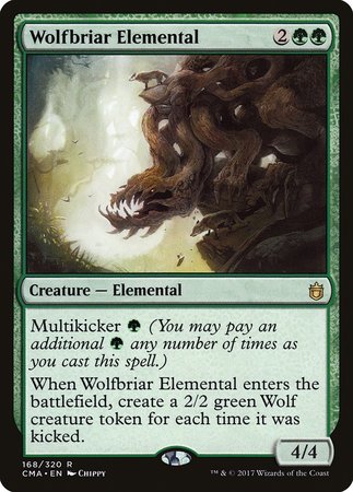 Wolfbriar Elemental [Commander Anthology] | Exor Games Truro