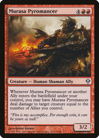 Murasa Pyromancer [Zendikar] | Exor Games Truro