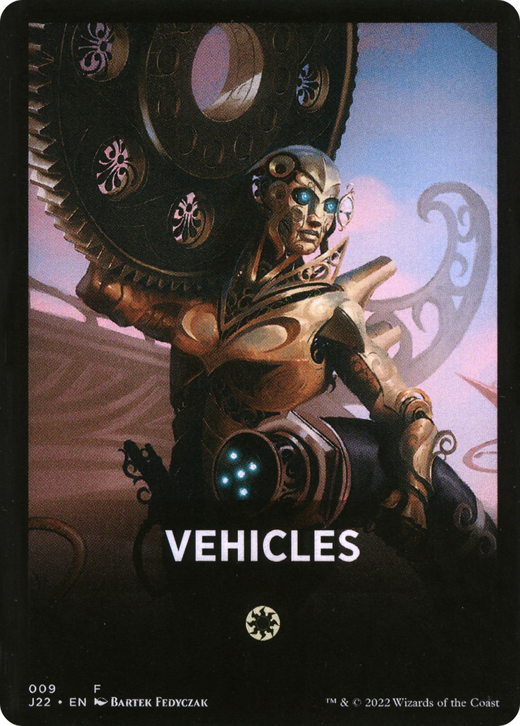 Vehicles Theme Card [Jumpstart 2022 Front Cards] | Exor Games Truro