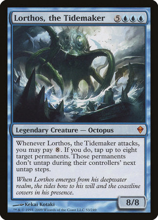Lorthos, the Tidemaker [Zendikar] | Exor Games Truro