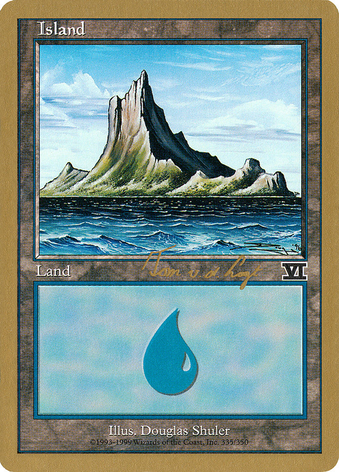 Island (tvdl335) (Tom van de Logt) [World Championship Decks 2000] | Exor Games Truro