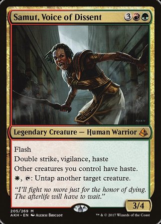 Samut, Voice of Dissent [Amonkhet] | Exor Games Truro