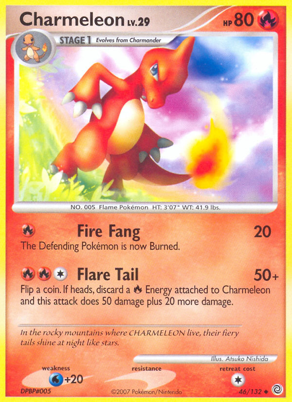 Charmeleon (46/132) [Diamond & Pearl: Secret Wonders] | Exor Games Truro