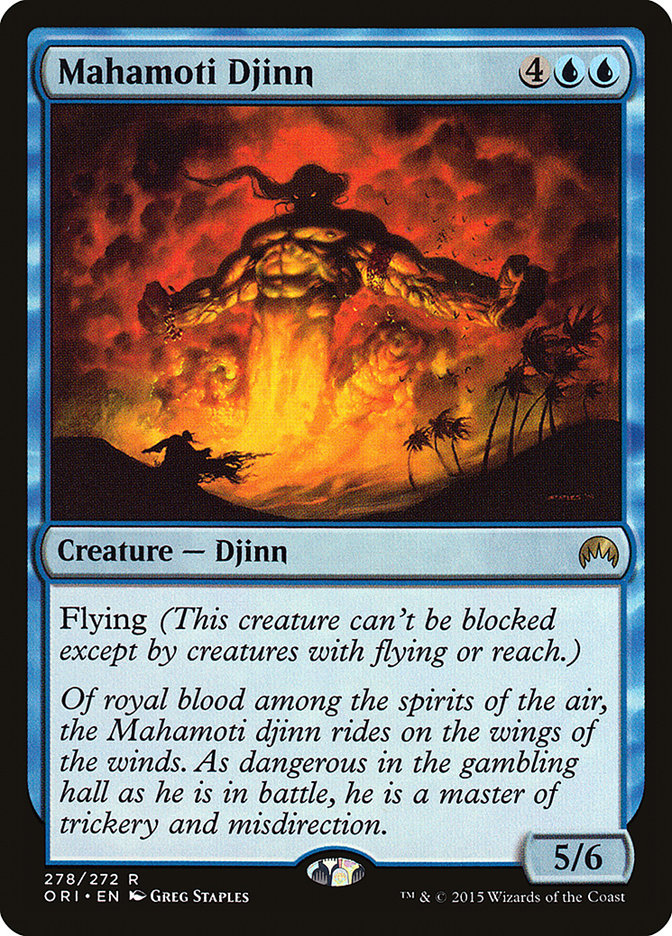 Mahamoti Djinn [Magic Origins] | Exor Games Truro