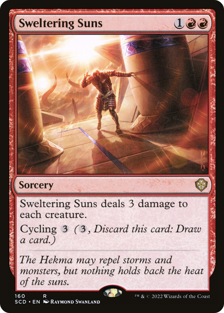 Sweltering Suns [Starter Commander Decks] | Exor Games Truro
