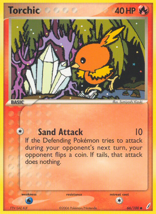 Torchic (66/100) [EX: Crystal Guardians] | Exor Games Truro