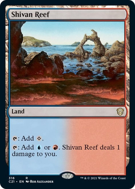 Shivan Reef [Commander 2021] | Exor Games Truro