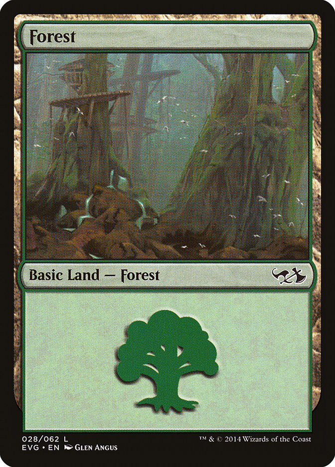 Forest (28) (Elves vs. Goblins) [Duel Decks Anthology] | Exor Games Truro