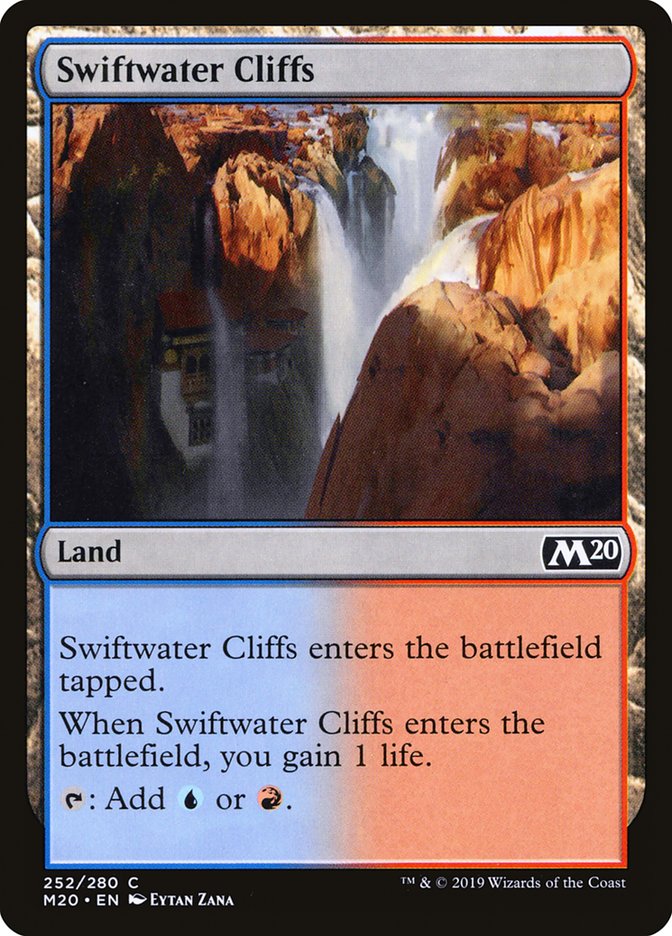 Swiftwater Cliffs [Core Set 2020] | Exor Games Truro