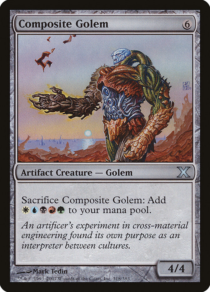 Composite Golem [Tenth Edition] | Exor Games Truro