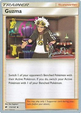 Guzma (115/147) (Infinite Force - Diego Cassiraga) [World Championships 2017] | Exor Games Truro