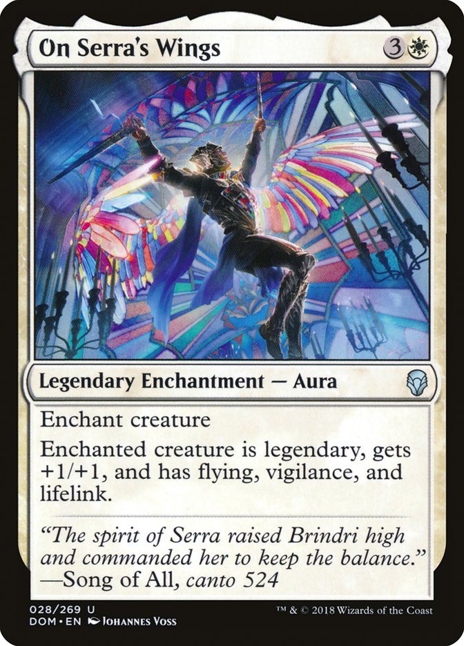 On Serra's Wings [Dominaria] | Exor Games Truro