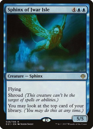 Sphinx of Jwar Isle [Archenemy: Nicol Bolas] | Exor Games Truro
