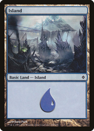 Island (168) [New Phyrexia] | Exor Games Truro