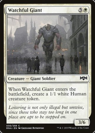 Watchful Giant [Ravnica Allegiance] | Exor Games Truro