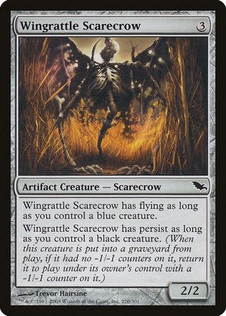 Wingrattle Scarecrow [Shadowmoor] | Exor Games Truro