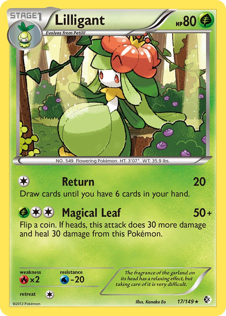 Lilligant (17/149) [Black & White: Boundaries Crossed] | Exor Games Truro