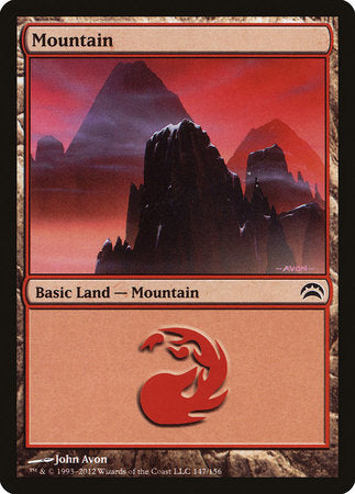 Mountain (147) [Planechase 2012] | Exor Games Truro