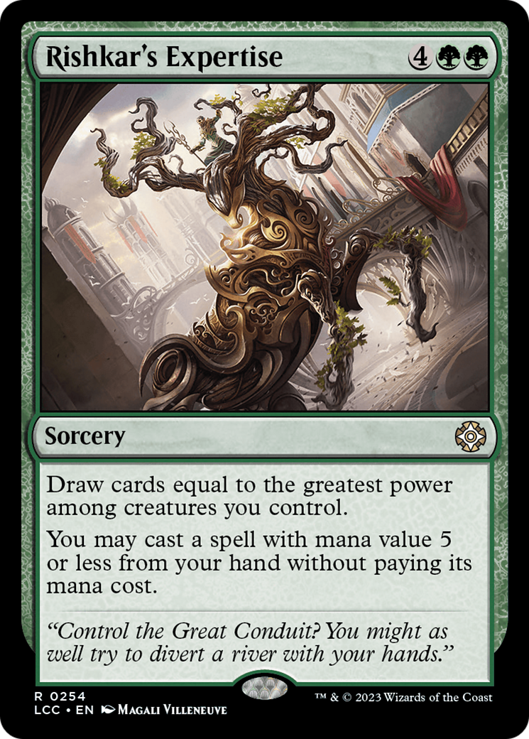 Rishkar's Expertise [The Lost Caverns of Ixalan Commander] | Exor Games Truro