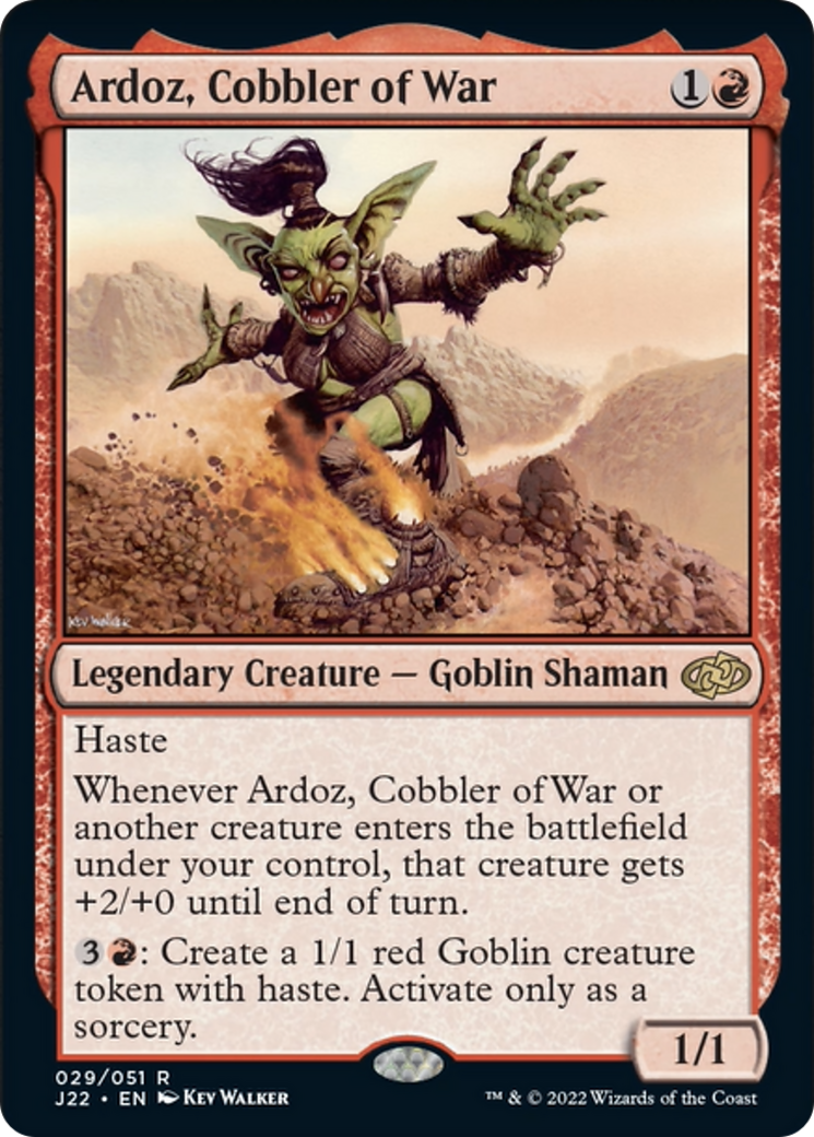 Ardoz, Cobbler of War [Jumpstart 2022] | Exor Games Truro