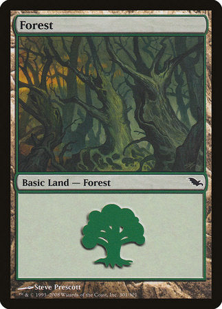 Forest (301) [Shadowmoor] | Exor Games Truro