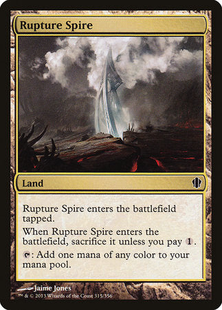 Rupture Spire [Commander 2013] | Exor Games Truro