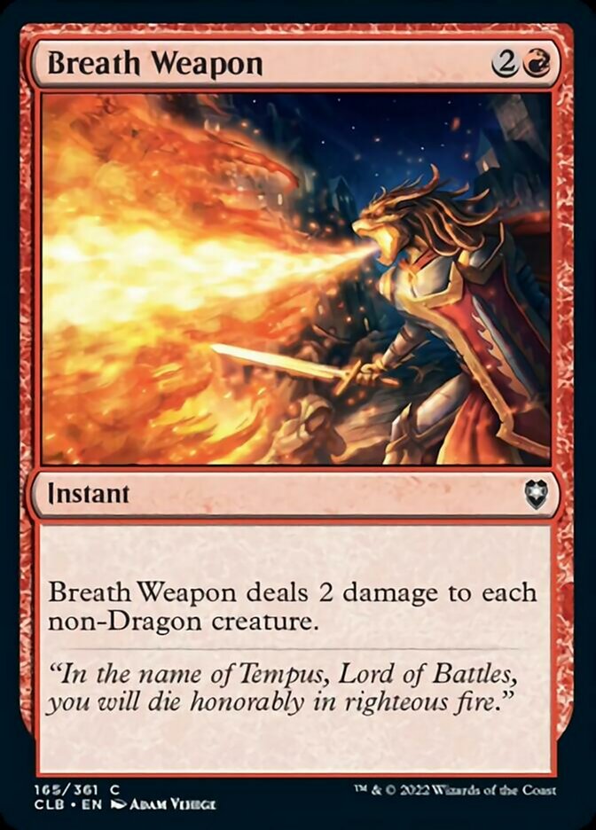 Breath Weapon [Commander Legends: Battle for Baldur's Gate] | Exor Games Truro