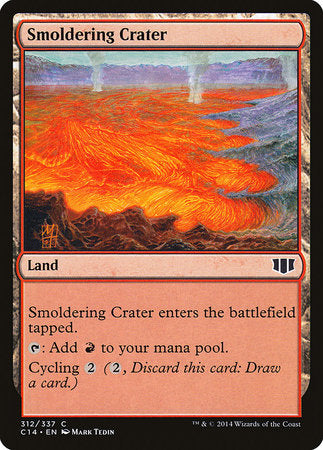 Smoldering Crater [Commander 2014] | Exor Games Truro