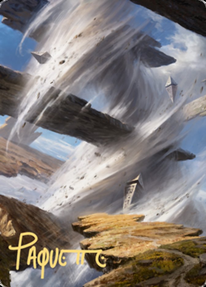 Plains 2 Art Card (Gold-Stamped Signature) [Zendikar Rising Art Series] | Exor Games Truro