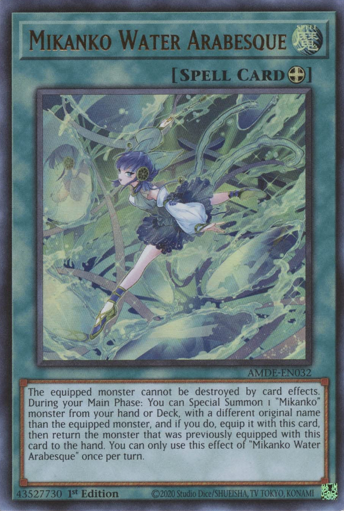 Mikanko Water Arabesque [AMDE-EN032] Ultra Rare | Exor Games Truro