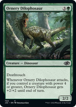 Ornery Dilophosaur [Jumpstart 2022] | Exor Games Truro