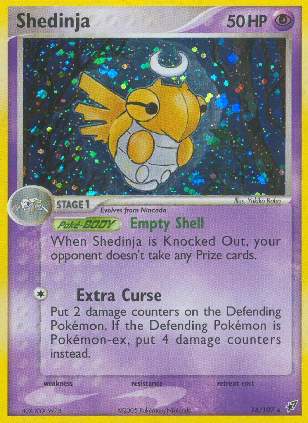 Shedinja (14/107) [EX: Deoxys] | Exor Games Truro