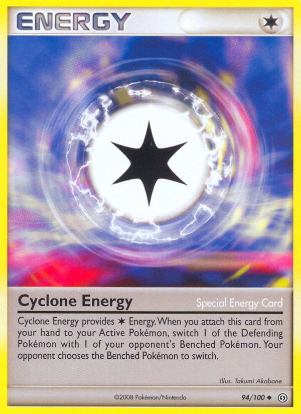 Cyclone Energy (94/100) [Diamond & Pearl: Stormfront] | Exor Games Truro