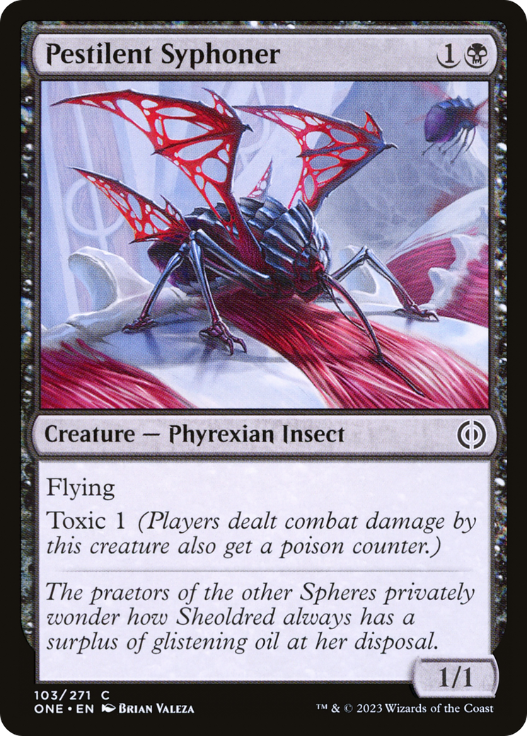 Pestilent Syphoner [Phyrexia: All Will Be One] | Exor Games Truro