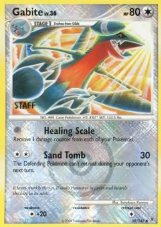 Gabite (59/147) (Championship Promo Staff) [Platinum: Supreme Victors] | Exor Games Truro