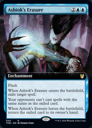 Ashiok's Erasure (Extended Art) [Theros Beyond Death] | Exor Games Truro