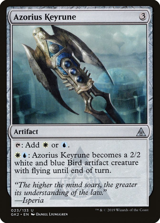 Azorius Keyrune [Ravnica Allegiance Guild Kit] | Exor Games Truro