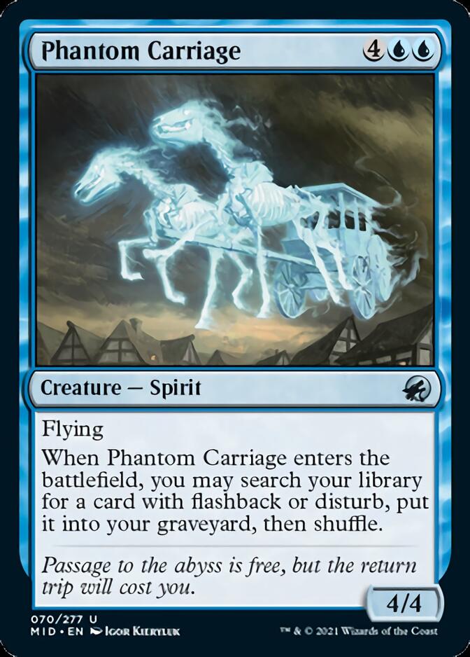 Phantom Carriage [Innistrad: Midnight Hunt] | Exor Games Truro