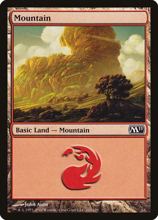 Mountain (243) [Magic 2011] | Exor Games Truro