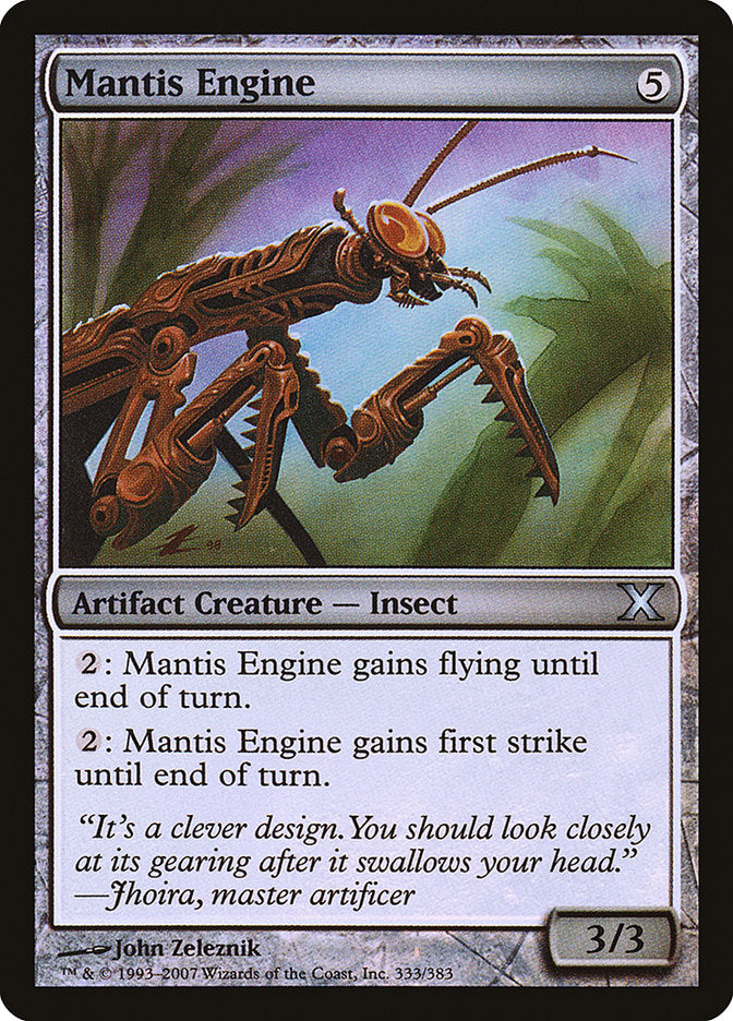 Mantis Engine (Premium Foil) [Tenth Edition] | Exor Games Truro