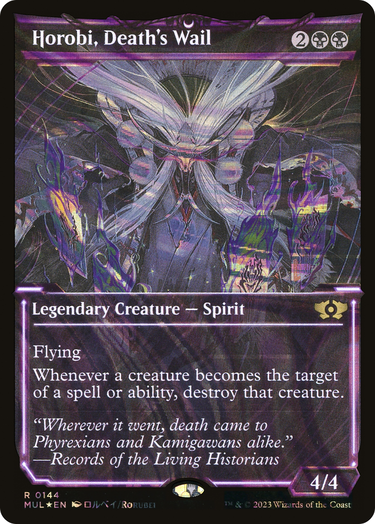 Horobi, Death's Wail (Halo Foil) [Multiverse Legends] | Exor Games Truro