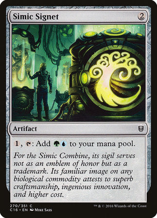 Simic Signet [Commander 2016] | Exor Games Truro