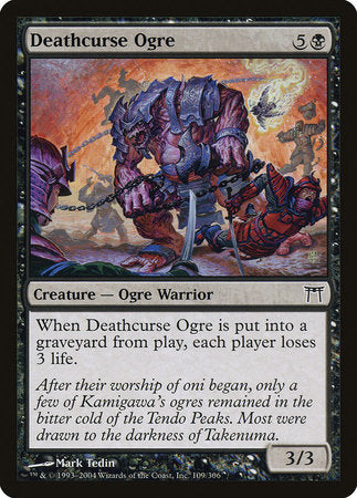 Deathcurse Ogre [Champions of Kamigawa] | Exor Games Truro