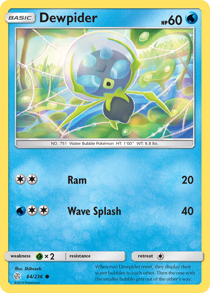 Dewpider (64/236) [Sun & Moon: Cosmic Eclipse] | Exor Games Truro