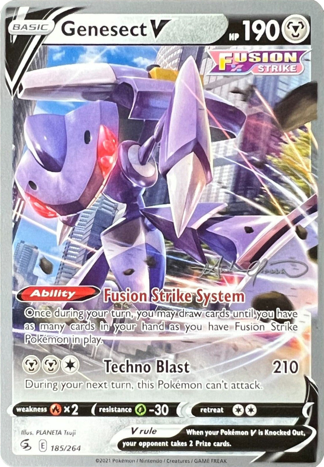 Genesect V (185/264) (The Shape of Mew - Andre Chiasson) [World Championships 2022] | Exor Games Truro