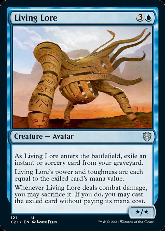 Living Lore [Commander 2021] | Exor Games Truro