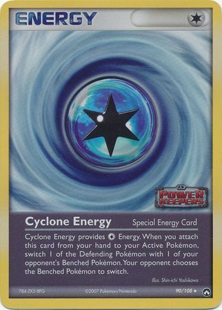 Cyclone Energy (90/108) (Stamped) [EX: Power Keepers] | Exor Games Truro