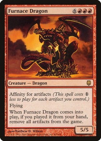 Furnace Dragon [Darksteel] | Exor Games Truro