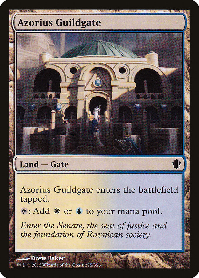 Azorius Guildgate [Commander 2013] | Exor Games Truro